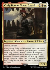 Craig Boone Commander Deck